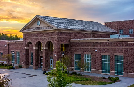 School building - North America historic brick school architecture